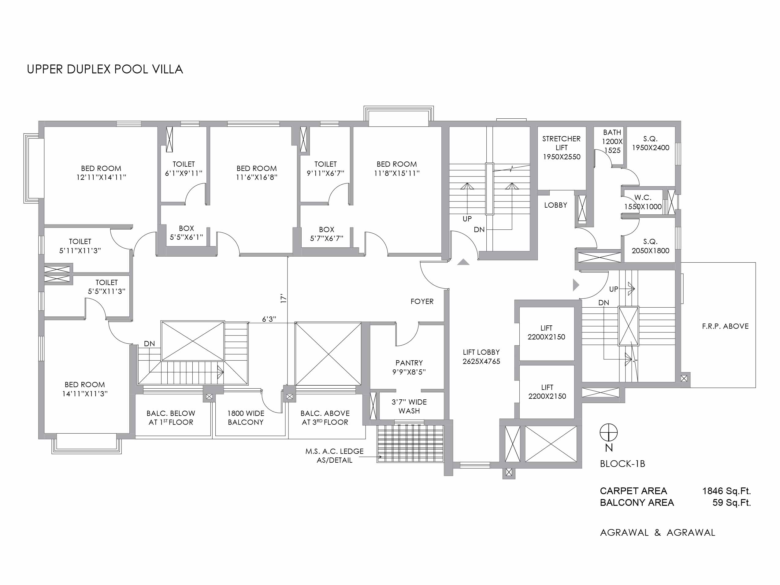 UPPER DUPLEX POOL VILLA