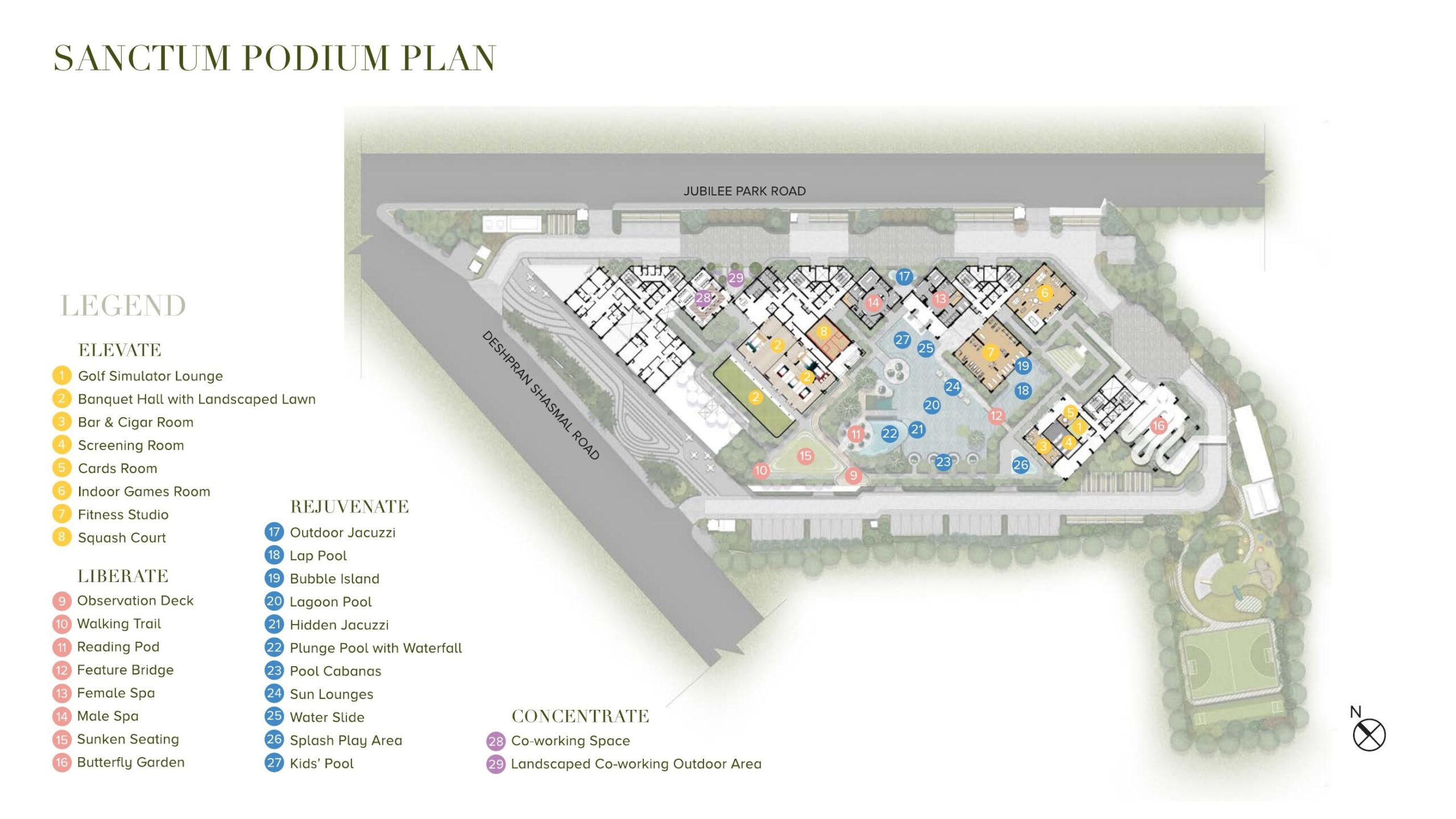 Sanctum Podium Plan