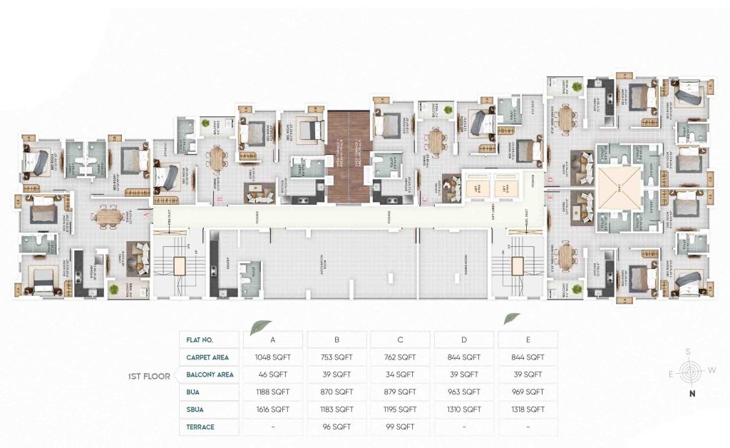1ST FLOOR PLAN